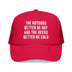 Kids The Hotdogs Better Be Hot BBQ & Tailgate Mesh Foam Hat