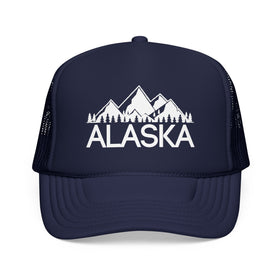 Buy dark-navy Alaska Trucker Hat - Alaska Cap