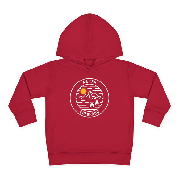 Aspen, Colorado Toddler Hoodie - Unisex Aspen Toddler Sweatshirt