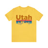 Utah T-Shirt - Mountain Sunset Unisex Utah Shirt