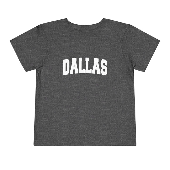 Dallas, Texas Toddler Graphic Tee - Kids Dallas Vacation T-Shirt