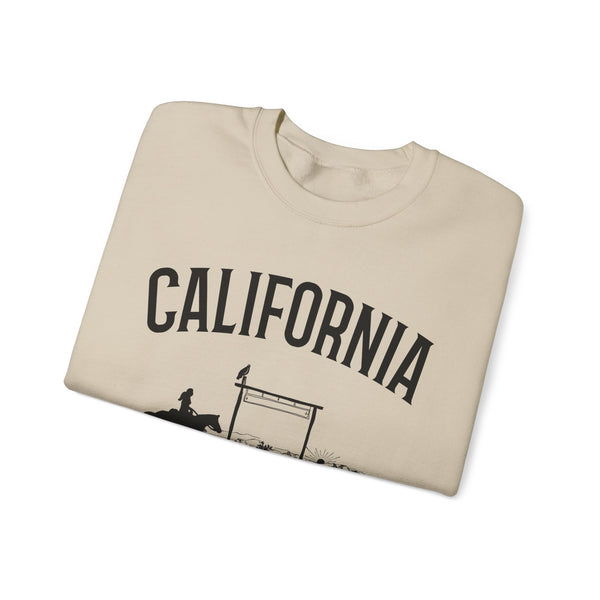 California Sweatshirt - Mountain Cowgirl Graphic Crewneck
