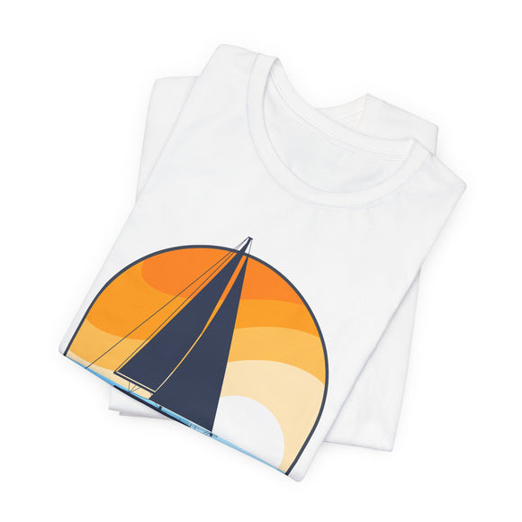 Newport, Rhode Island T Shirt - Sailboat Tee