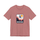 Montana T-Shirt - Snow Ski Jump Unisex Montana Shirt-24