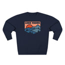 Premium Lake Tahoe, California Mountain Graphic Sweatshirt-4