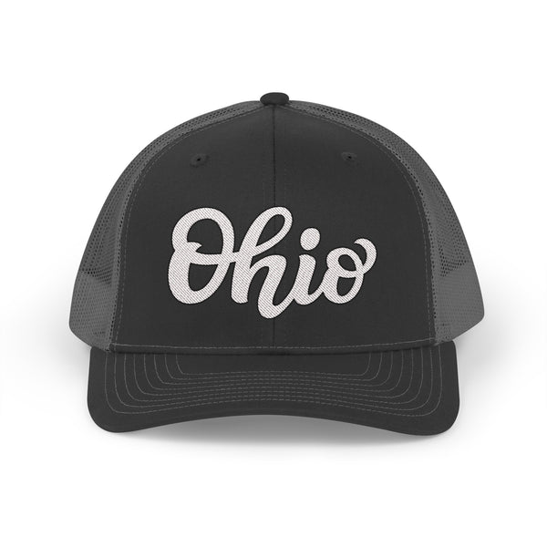 Ohio Snapback Trucker Cap - Embroidered Ohio Hat