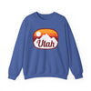 Utah Sweatshirt - Unisex Retro Ombre Utah Crewneck Sweatshirt