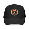 Kids Colorado Trucker Hat Foam Mountain - Youth Snapback Cap on white background