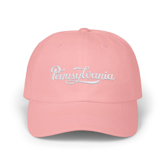 Pennsylvania Dad Hat - Embroidered Pennsylvania Classic Dad Cap
