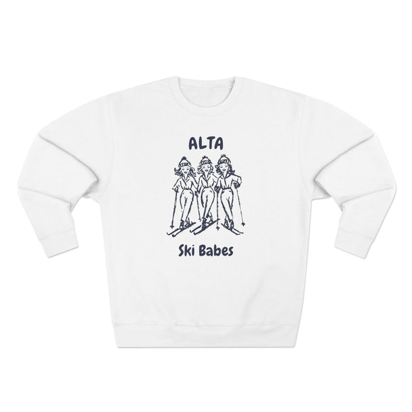 Premium Alta, Utah Ski Babes Sweatshirt