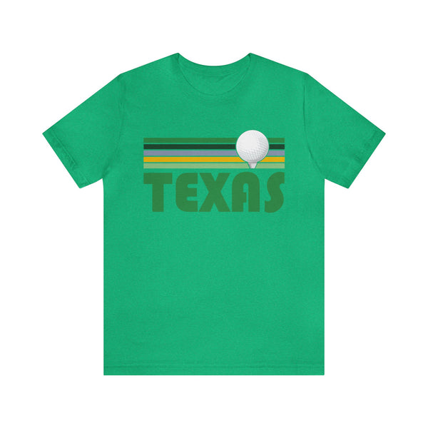 Golf Texas T-Shirt - Retro Golf Unisex Texas Shirt