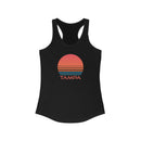 Tampa, Florida Women's Racerback Tank Top-2