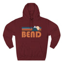 Bend, Oregon Hoodie - Retro Mountain Unisex Sweatshirt-8