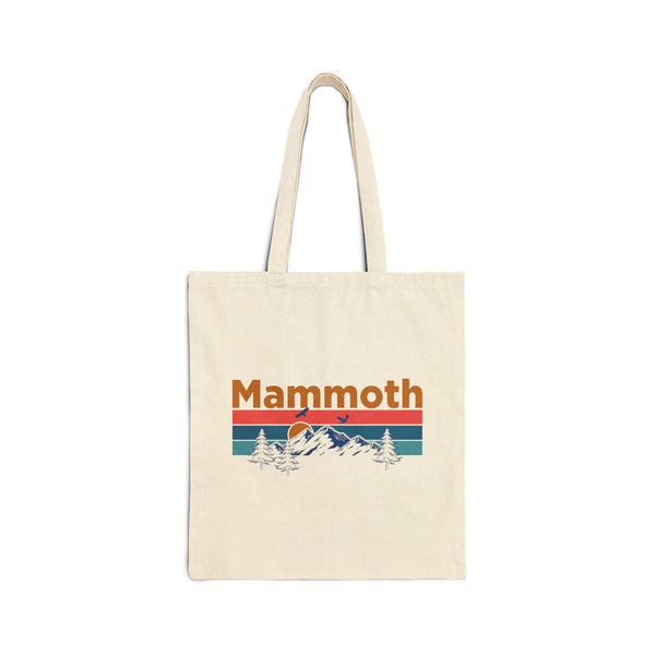 Mammoth, California Tote Bag - Cotton Canvas Mammoth Bag