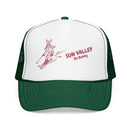 Sun Valley, Idaho Ski Bunny Foam Trucker Hat-5
