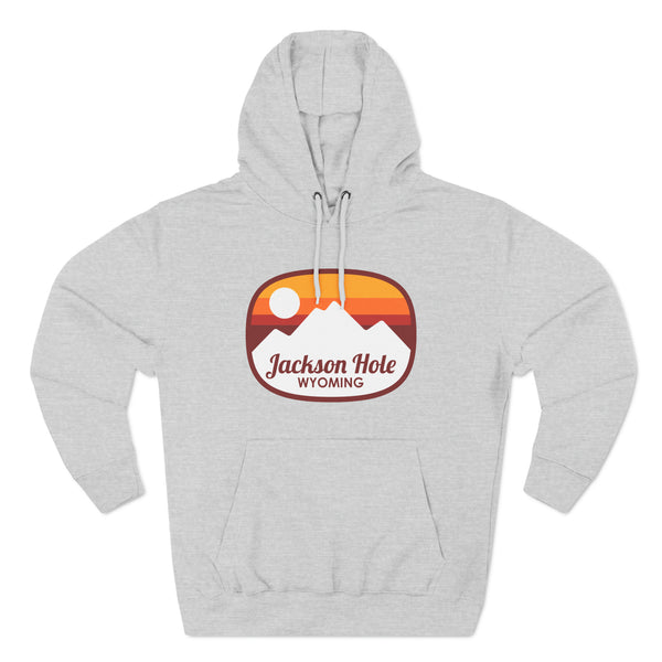 Premium Jackson Hole, Wyoming Hoodie - Retro Unisex Jackson Hole Sweatshirt