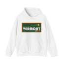 Vermont Hoodie - Sun Unisex Vermont Hoodie Graphic Sweatshirt-1