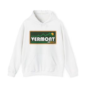 Vermont Hoodie - Sun Unisex Vermont Hoodie Graphic Sweatshirt