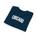 Chicago, Illinois Toddler Sweatshirt - Chicago Toddler Crewneck Sweatshirt-17