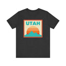 Retro Utah T-Shirt, Mountain Sun Tee, Unisex Graphic Shirt, Vintage Utah Top, Outdoor Adventure Clothing-2