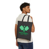 New York Cotton Canvas Pickleball New York Tote Bag