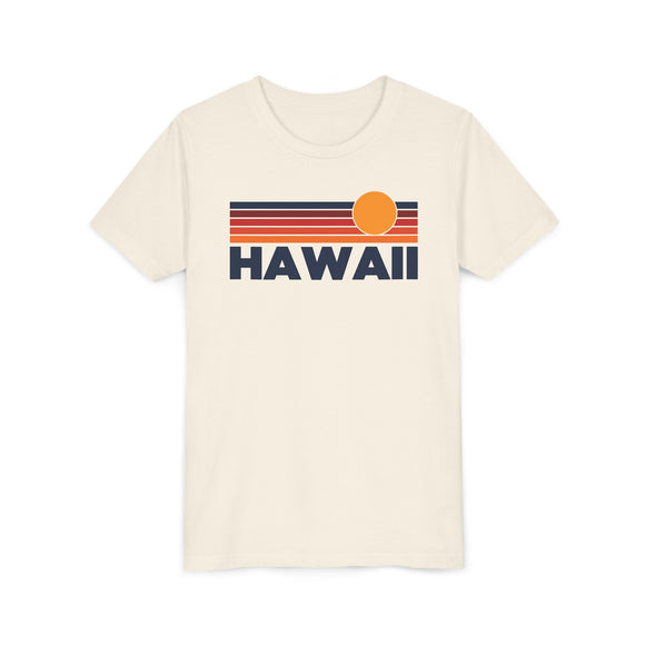 Hawaii Youth T-Shirt — Retro Sun Tee