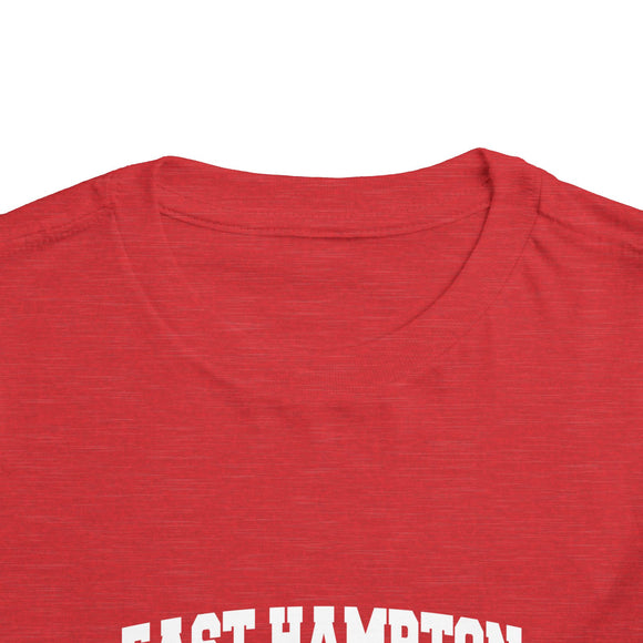 East Hampton, New York Toddler Graphic Tee - Kids East Hampton Vacation T-Shirt