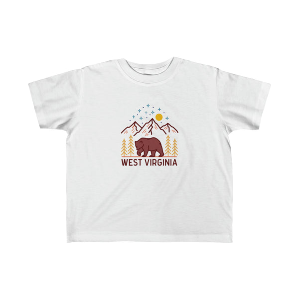 West Virginia Toddler T-Shirt - Unisex Toddler West Virginia Shirt