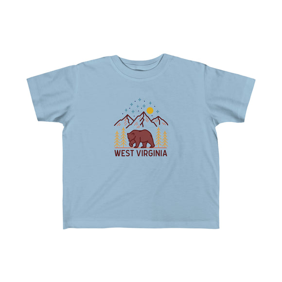 West Virginia Toddler T-Shirt - Unisex Toddler West Virginia Shirt