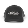 Oklahoma Snapback Trucker Cap - Embroidered Oklahoma Hat