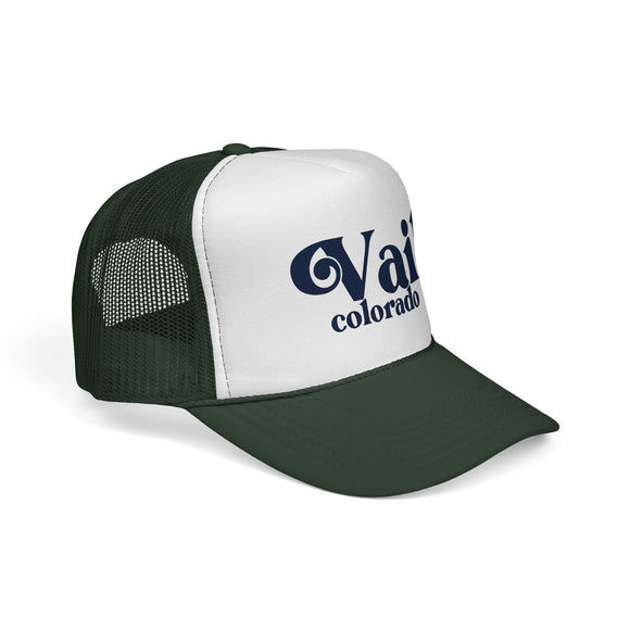 Vail, Colorado Retro Trucker Hat