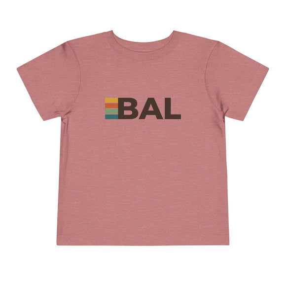 Baltimore, Maryland Toddler Tee - BAL Kids T Shirt