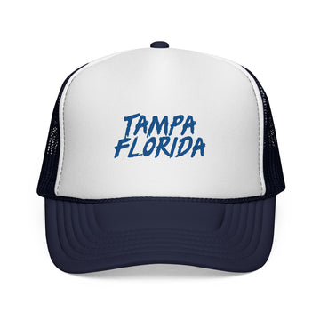 Buy dark-navy Tampa Trucker Cap | Florida Hat