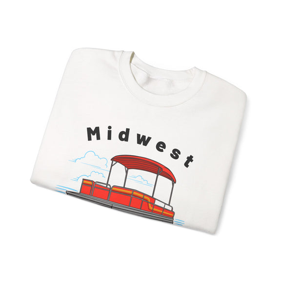 Midwest Sweatshirt - Pontoon Boat Sweatshirt