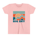 Big Sky, Montana Youth T-Shirt - Kids Big Sky Shirt-4