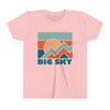 Big Sky, Montana Youth T-Shirt - Kids Big Sky Shirt