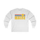 Maine Long Sleeve Shirt - Retro Unisex Shirt-2