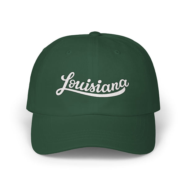 Louisiana Dad Hat - Embroidered Louisiana Classic Dad Cap