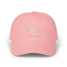 Buy pink California Dad Hat - Embroidered California Classic Dad Cap