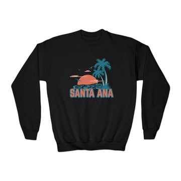Santa Ana, California Youth Sweatshirt - Unisex Kid's Santa Ana Sweatshirt - 0