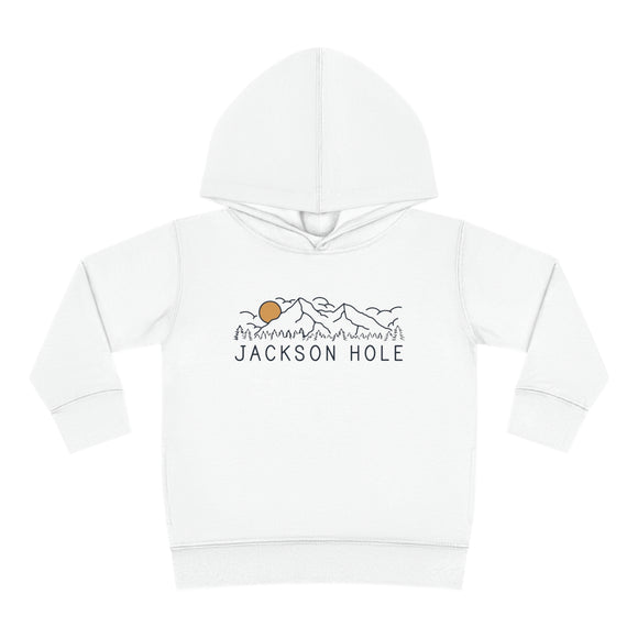 Jackson Hole, Wyoming Toddler Hoodie - Unisex Jackson Hole Toddler Sweatshirt