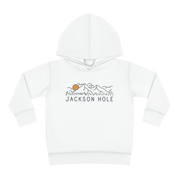 Jackson Hole, Wyoming Toddler Hoodie - Unisex Jackson Hole Toddler Sweatshirt