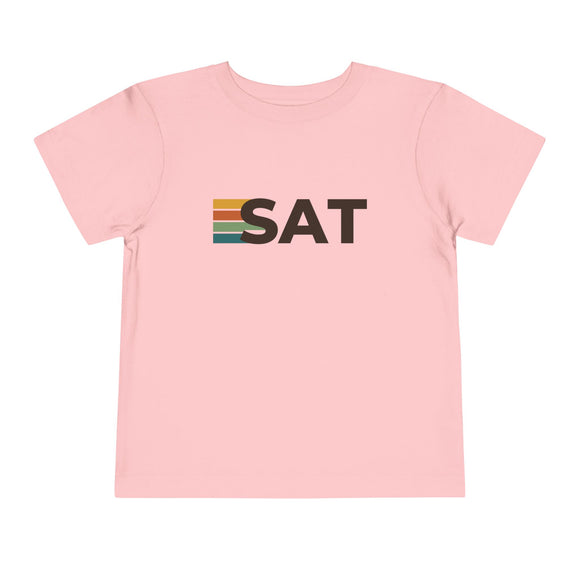 San Antonio, Texas Toddler Tee - SAT Kids T Shirt