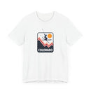 Colorado T-Shirt Retro - Adult Unisex Snow Ski Jump Colorado T Shirt-24