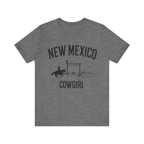 Buy deep-heather New Mexico Cowgirl Graphic Tee