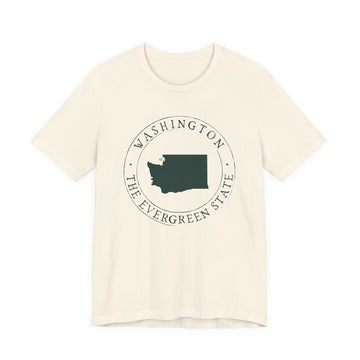 Buy natural Washington T-Shirt — State Graphic Tee