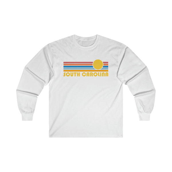 South Carolina Long Sleeve Shirt - Retro Unisex Shirt