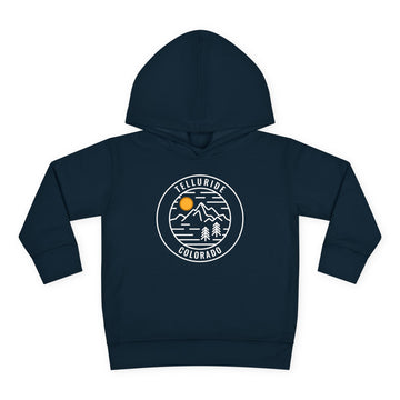 Buy navy Telluride, Colorado Toddler Hoodie - Unisex Telluride Toddler Sweatshirt