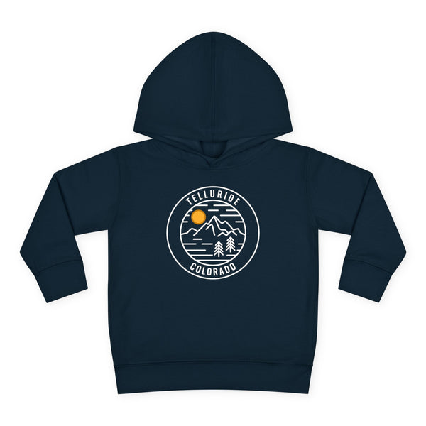 Telluride, Colorado Toddler Hoodie - Unisex Telluride Toddler Sweatshirt