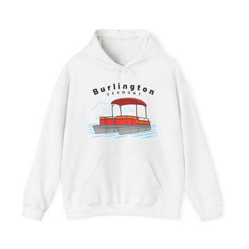Burlington, Vermont Hoodie - Unisex Ski Lift Burlington